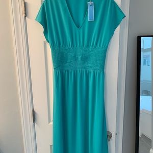 Draper James Maxi Turquoise dress